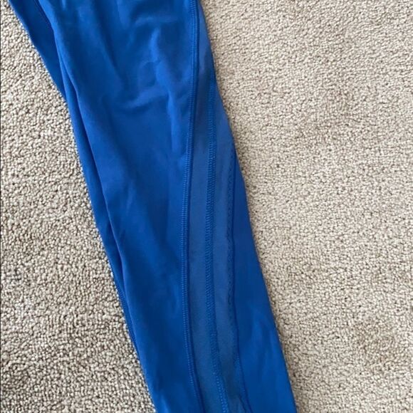 Lululemon size 2  25” blue tight - Picture 3 of 4